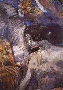 Mikhail Vrubel Foreknow oil painting on canvas
